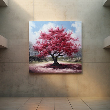 Cherry Blossom Tree Painting